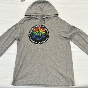 Polo Ralph Lauren Sportsman Tshirt Hoodie, Large